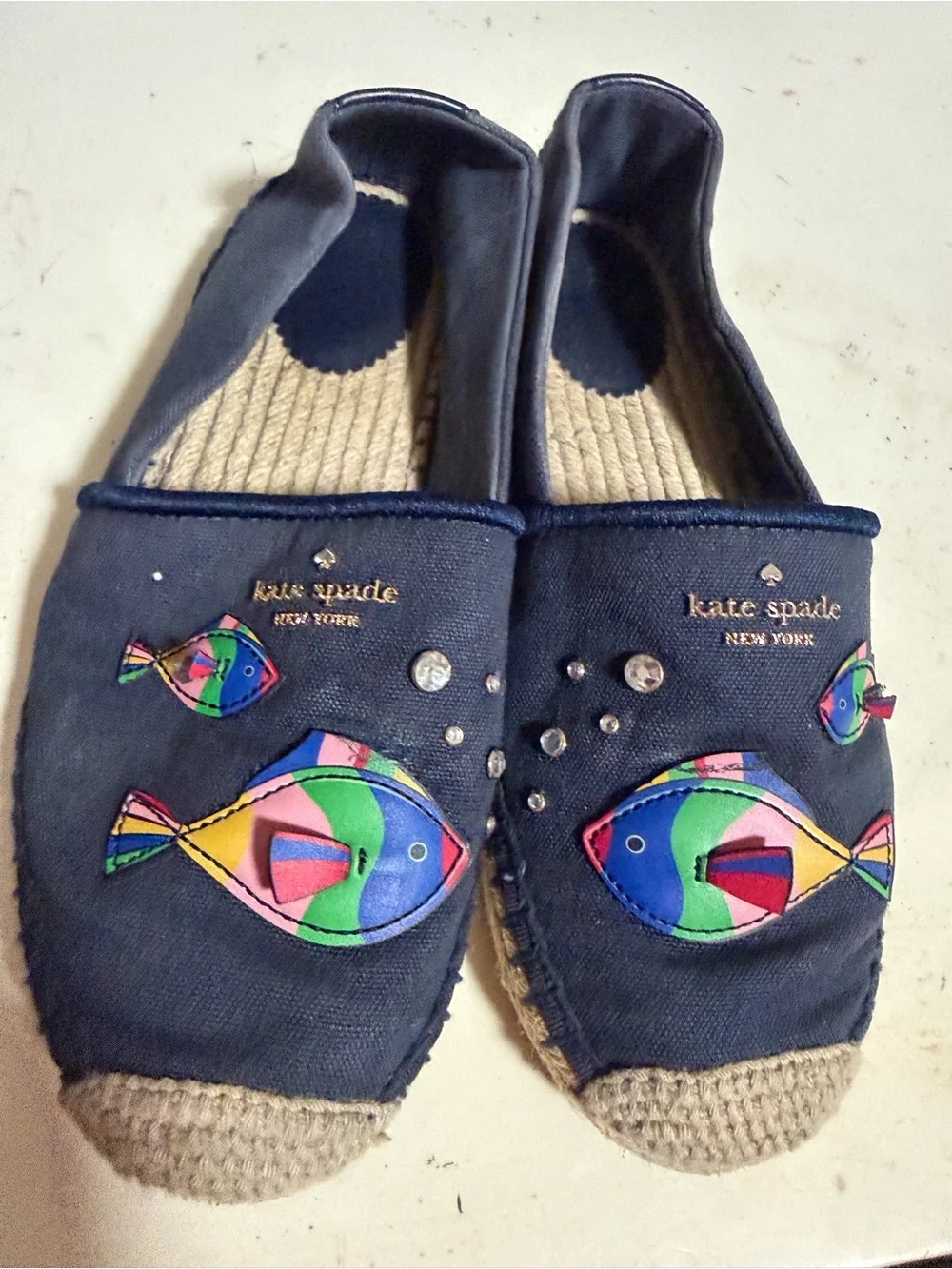 Kate spades espadrille Slip-on Shoes size 6.5
